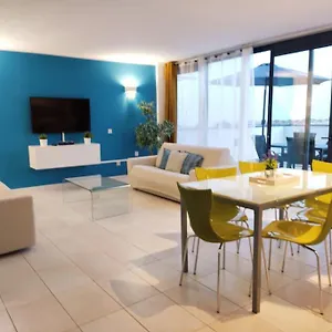 Casa Azul 2bedroom & Ocean View Terrace Wifi Premium Costa Calma